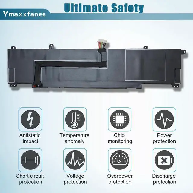 Alt view image 4 of 5 - Vmaxxfanee WK04XL M39179-005 Laptop Battery Replacement for HP OMEN 16-B 16-C Victus 16-E 16-D 15-F 16-D0023DX 16-D0001UR 16-D1113TX 16-E0029UR 16-E0005UA Series M38822-1D1 HSTNN-OB2C HSTNN-IB9V
