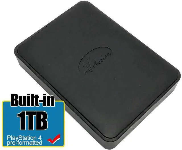 Alt view image 2 of 5 - Avolusion 1TB USB 3.0 Portable PS4 External Hard Drive (PS4 Pre-Formatted) HD250U3-X1-1TB-PS - 2 Year Warranty