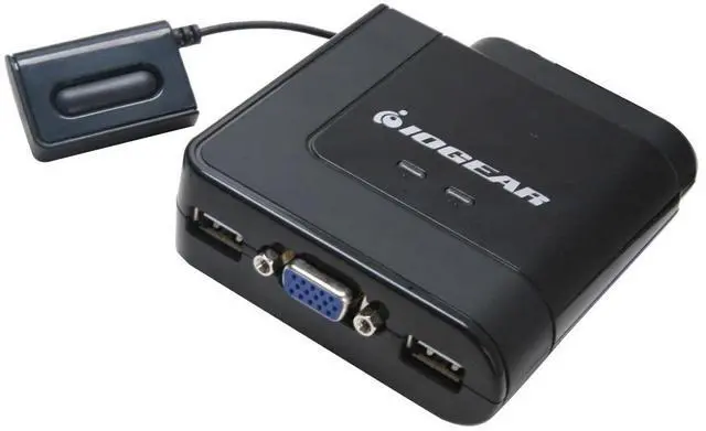 Main image of IOGEAR 2-Port USBCABLEKVMSWITCHWITHAUDIOANDMIC