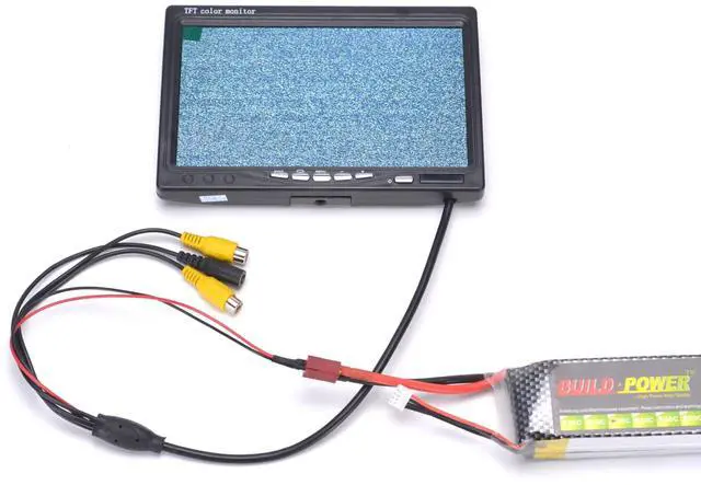 Alt view image 3 of 5 - SpeedyFPV 7" TFT Monitor High Resolution Daylight Viewable Display Component Input