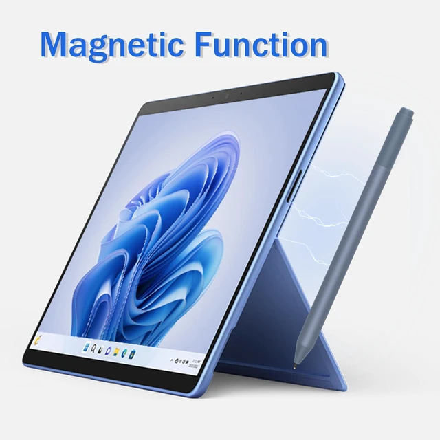 Alt view image 4 of 5 - Model 1776 Pen Compatible for Microsoft Surface Pen 1776 Compatible with Surface Book 1/2/3,Surface Studio 1/2,Surface Laptop 1/2/3/4,Surface Go 1/2,Surface Pro 3/4/5/6/7,Ice Blue(EYU-00050)