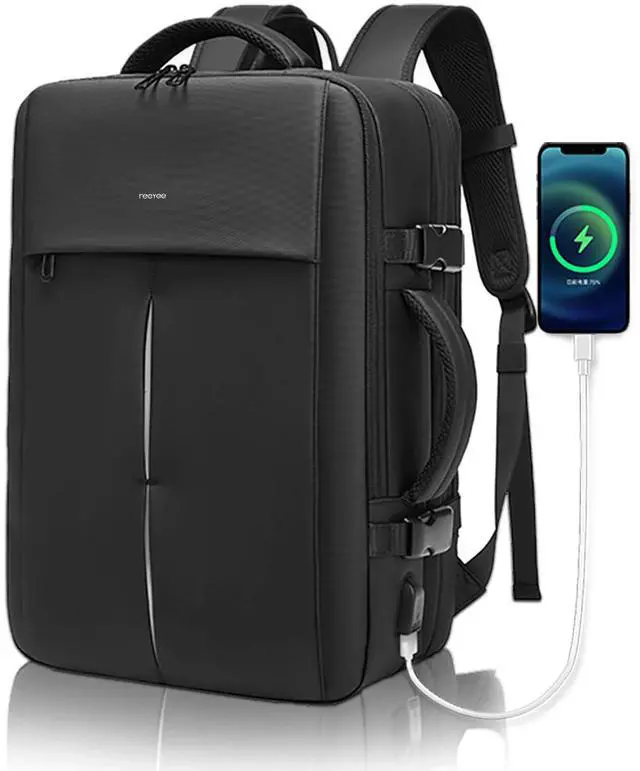 Main image of Travel Backpack Business for Men Carry On Backpack Large 45L Travel Bag Water-resistant Laptop Backpack Weekender Bag Fits 17.3 lnch Laptop