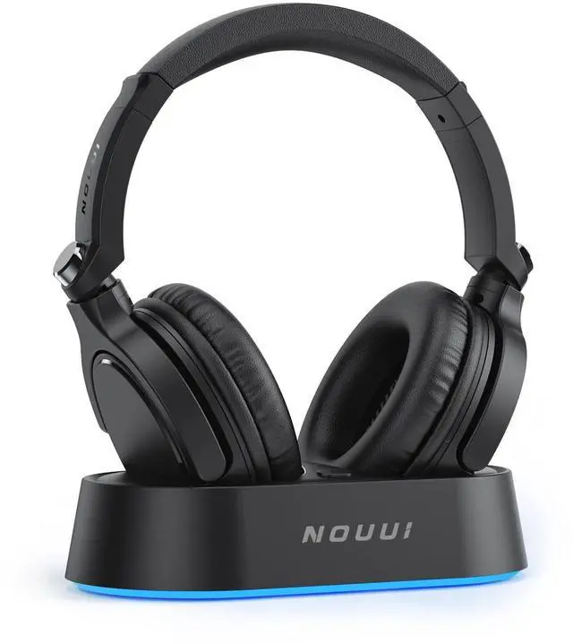 Main image of Wireless Headphones for TV Watching, TV Headphones Wireless for Seniors with Transmitter Charging Base, Over ear Bluetooth Headset No Audio Delay, HIFI Stereo, 65H Playtime, Gifts for Parents/Elderly