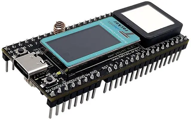 Alt view image 3 of 5 - Heltec ESP32 LoRa Meshtastic Asset Wireless Tracker Development Board SX1262 Chip with Wi-Fi BLE GPS for Vehicle Bike Kids Pet Car Fitness Tracker (902-928MHz)