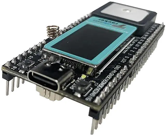 Alt view image 4 of 5 - Heltec ESP32 LoRa Meshtastic Asset Wireless Tracker Development Board SX1262 Chip with Wi-Fi BLE GPS for Vehicle Bike Kids Pet Car Fitness Tracker (902-928MHz)