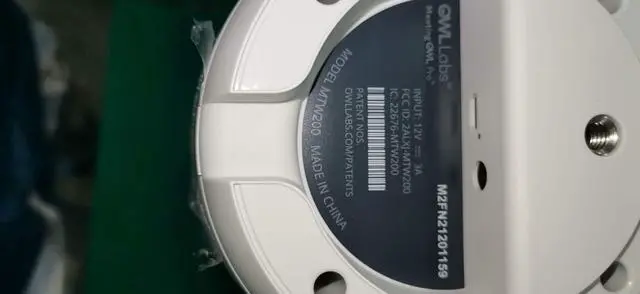 Alt view image 2 of 5 - Meeting Owl Pro - 360-Degree, 1080p HD Smart Video Conference Camera, Microphone, and Speaker (Automatic Speaker Focus & Smart Zooming and Noise Equalizing)