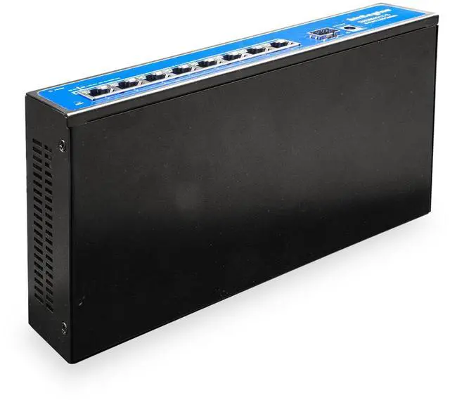 Alt view image 5 of 5 - bitEngine 8 Port 2.5G Unmanaged Ethernet Switch with 10G SFP+ Uplink, 8 x 2.5G Base-T Ports, 60Gbps Switching Capacity, Metal Fanless Design, Desktop/Wall-Mount, Plug & Play