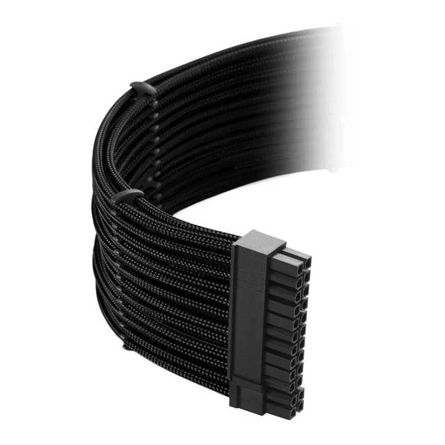 Alt view image 2 of 3 - CableMod RT-Series Classic ModMesh Sleeved Cable Kit for ASUS/Seasonic/Phanteks Revolt (Black)