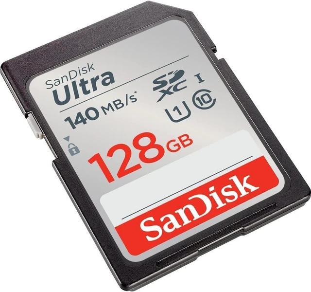 Alt view image 4 of 5 - SanDisk 128GB Ultra SD Memory Card Works with Mirrorless Cameras