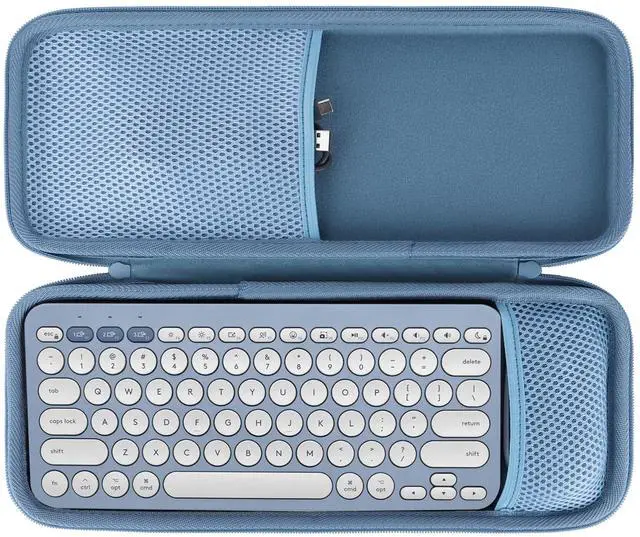Main image of Peyyargo Hard Storage Case Compatible with Logitech Pebble 2 Combo K380s/K380 Keyboard + M350/M350s Mouse (Blue)