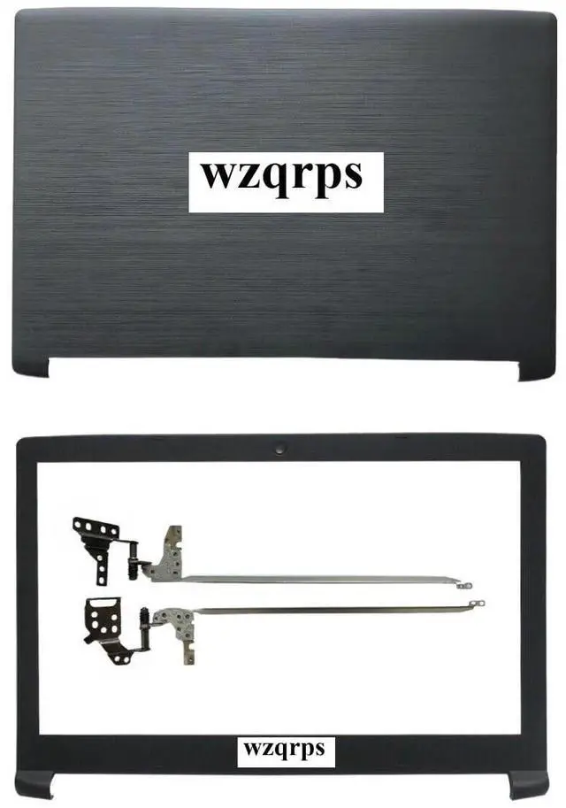 Main image of wzqrps Replacement Laptop LCD Cover Back Rear Top Lid with Front Bezel and Hinges for Acer Aspire 5 A515-51 A515-51G 41G A315-53 60.GP4N2.002 60.GP4N2.003 AM20X000300 AM28Z000100