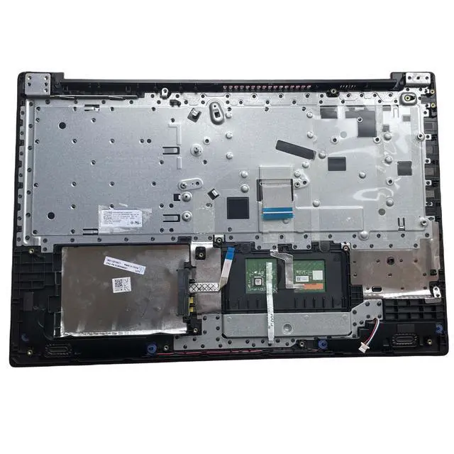 Alt view image 2 of 5 - YIJIATech Replacement Keyboard for Lenovo Ideapad Xiaoxin 320-15 320-15IAP 520-15ikb Chao 5000 US Gray no Backlight with C-Shell and touchpad Notebook Keyboard
