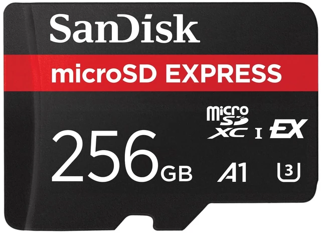 Main image of SANDISK 256GB microSD Express Card