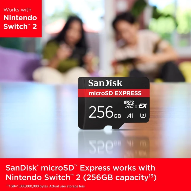 Alt view image 2 of 5 - SANDISK 256GB microSD Express Card