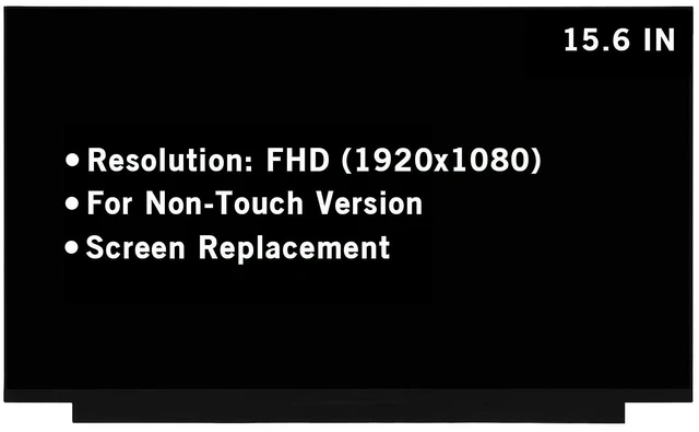Main image of HOYRTDE 15.6" Screen Replacement for Msi GS66 Stealth 10SF MS-16V1 FHD 1920x1080 40Pin 240Hz LED LCD Display Screen Panel