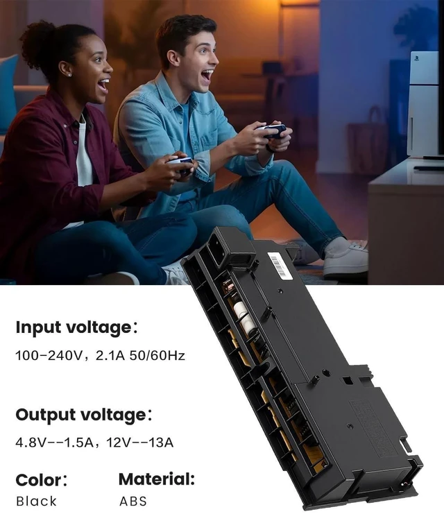Alt view image 5 of 5 - for PS4 Slim Replacement Power Supply with Repair Tool & Installation Guide