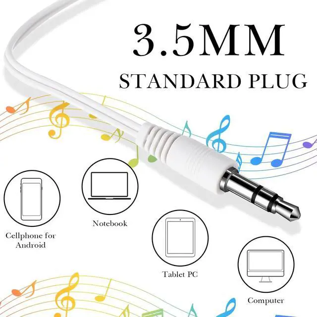 Alt view image 4 of 5 - Konohan 160 Packs Bulk Earbuds with Wire Earphones Classroom Wired Headphones for Students Headphones Individually Bagged, 8 Colors Ear Buds Bulk for Classroom School Library(Solid Color)