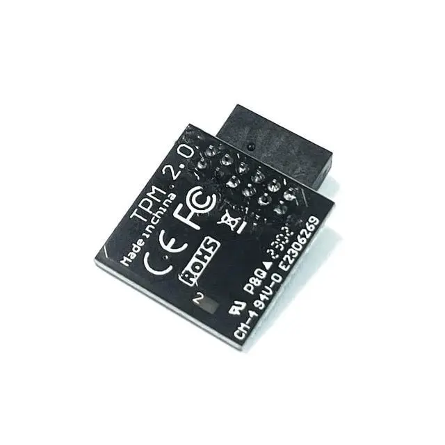 Alt view image 3 of 5 - Gintai TPM 2.0 SPI Module 12pin-1 with Infineon SLB9670 for MSI Motherboard MS-4462 MEG B550 Unify/MEG B550 Unify-X/MAG B550 Torpedo/MAG B550 Tomahawk MAX/MAG B650 Tomahawk/MAG B650M Mortar