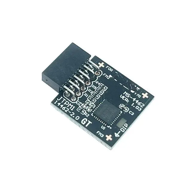 Alt view image 5 of 5 - Gintai TPM 2.0 SPI Module 12pin-1 with Infineon SLB9670 for MSI Motherboard MS-4462 MEG B550 Unify/MEG B550 Unify-X/MAG B550 Torpedo/MAG B550 Tomahawk MAX/MAG B650 Tomahawk/MAG B650M Mortar