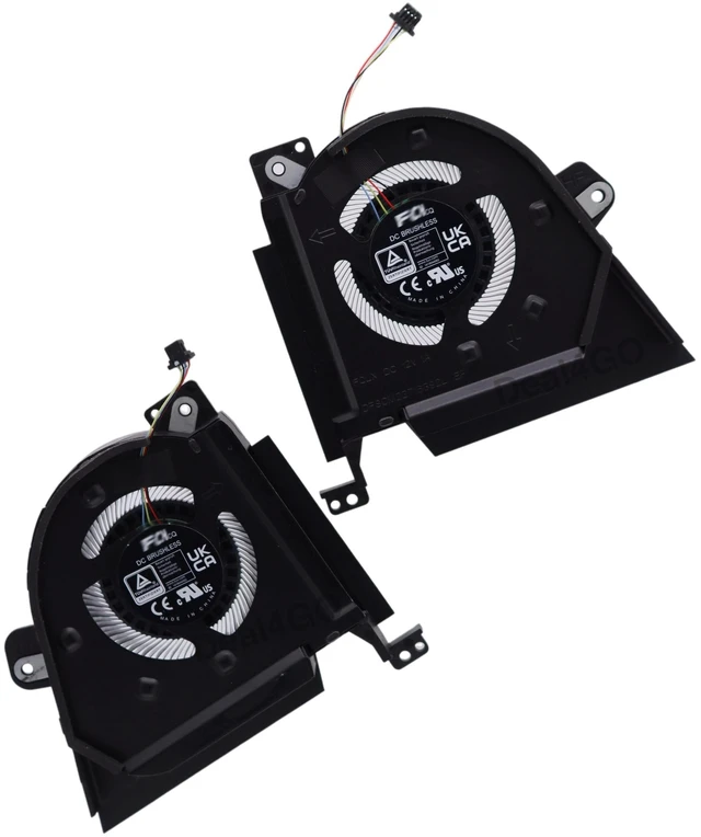 Main image of Deal4GO CPU & Graphics GPU Cooling Fan Replacement for ASUS ROG Zephyrus GX650 GX650RX-XS97 GX650PY-XS97 GX650RM-ES74 GX650RW GX650RS, Black