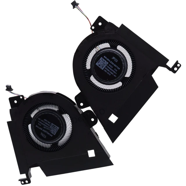 Alt view image 2 of 5 - Deal4GO CPU & Graphics GPU Cooling Fan Replacement for ASUS ROG Zephyrus GX650 GX650RX-XS97 GX650PY-XS97 GX650RM-ES74 GX650RW GX650RS, Black