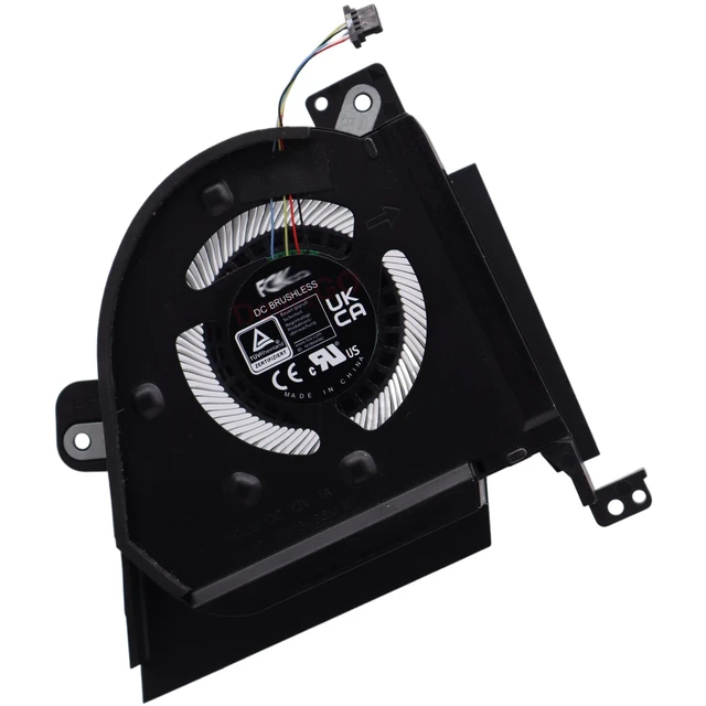 Alt view image 5 of 5 - Deal4GO CPU & Graphics GPU Cooling Fan Replacement for ASUS ROG Zephyrus GX650 GX650RX-XS97 GX650PY-XS97 GX650RM-ES74 GX650RW GX650RS, Black