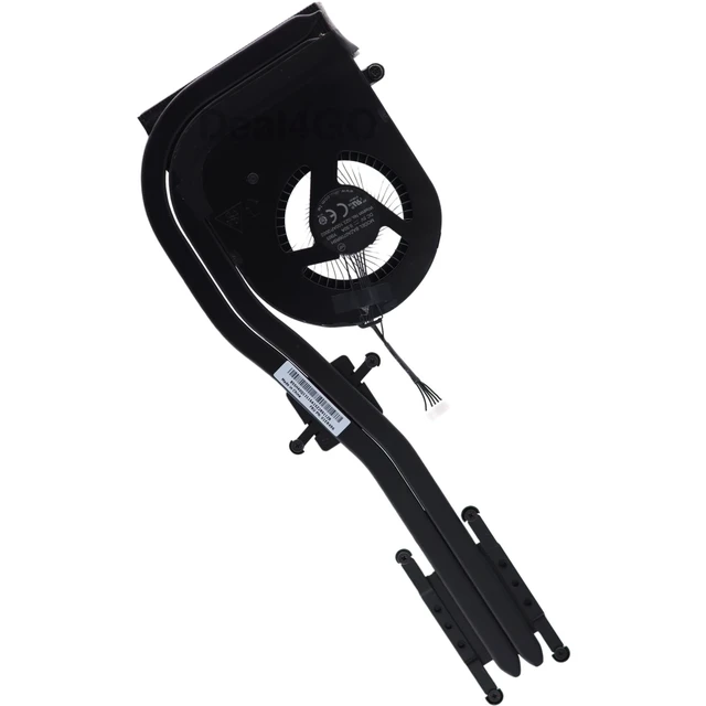 Alt view image 4 of 5 - Deal4GO CPU Cooling Fan Heatsink Thermal Module Assembly 01ER495 01YR455 Replacement for Lenovo ThinkPad T580 P52s (Discrete GPU Graphics)
