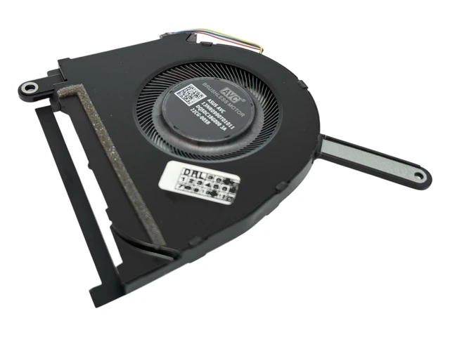 Alt view image 3 of 4 - Set GPU + CPU Cooling Fans for Asus TUF Dash F15 FX517ZR, FX517ZM, FX517ZW, BAPA0807R2HY003, DQ5DC18G002, DFSCL42P06593U, DFSCL42P16593U, 13NR0990T01021, 13NR0990T02011, 13NR0990T02021