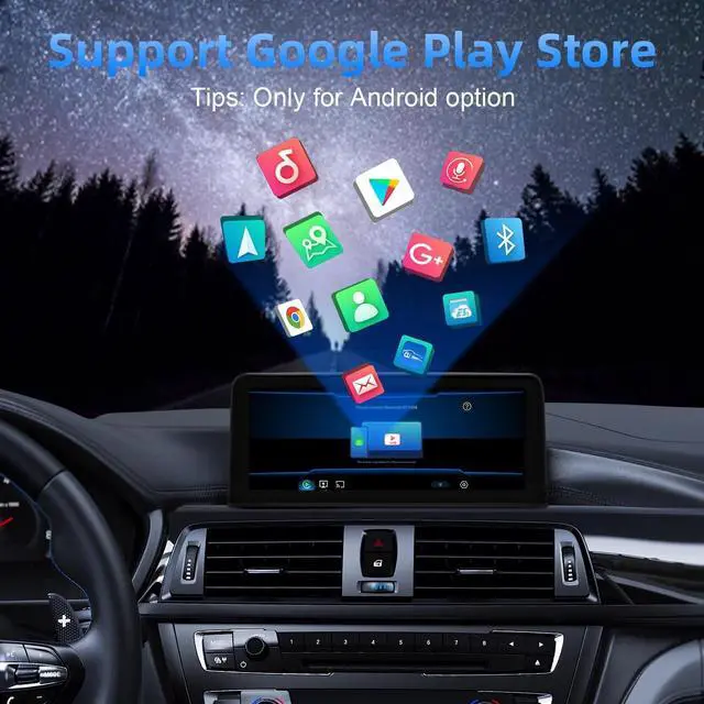 Alt view image 5 of 5 - NAVIVOX 1920x720 HD Wireless CarPlay Android AutoTouchscreen for BMW 3 4 Series BMW F30 F31 F34 F35 F32 F33 with NBT System, Car Stereo Radio Multimedia Retrofit for BWM Accessorie