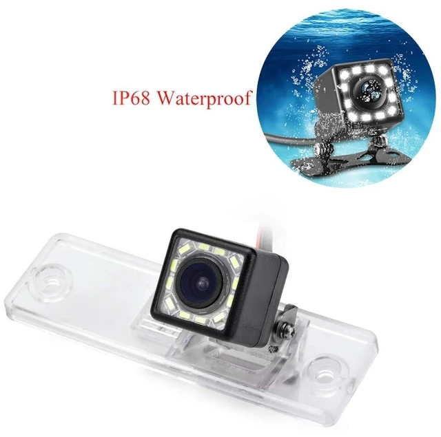 Alt view image 4 of 5 - aSATAH 12 LED Adjustable Angle Car Rear View Camera for Toyota 4Runner/Hilux Surf/Toyota Fortuner SW4 /Toyota Innova & Waterproof and Shockproof Reversing Backup Camera (12 LED Adjustable Angle)