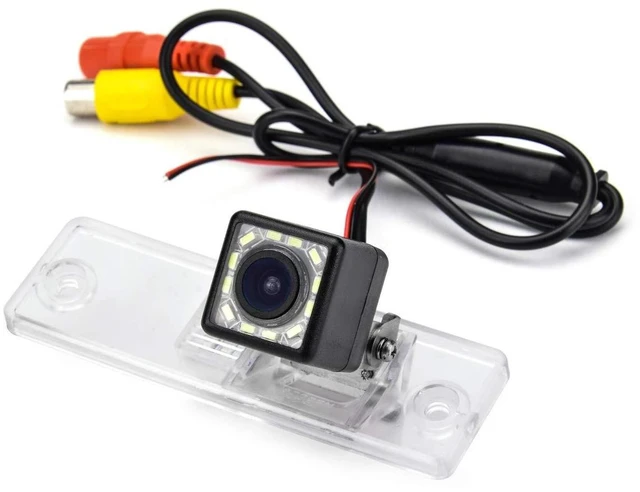 Main image of aSATAH 12 LED Adjustable Angle Car Rear View Camera for Toyota 4Runner/Hilux Surf/Toyota Fortuner SW4 /Toyota Innova & Waterproof and Shockproof Reversing Backup Camera (12 LED Adjustable Angle)