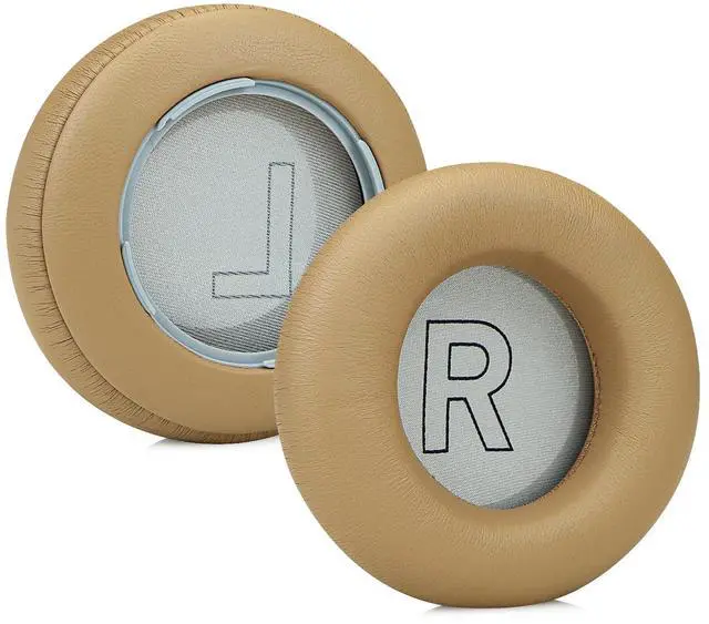 Alt view image 2 of 5 - SINOWO Replacement Lambskin Earpads for Bang & Olufsen Beoplay H9 3rd Gen Headphones(Not Fit H9 and H9i),Sheepskin Ear Pads Cushions with Noise Isolation Memory Foam(Natural)
