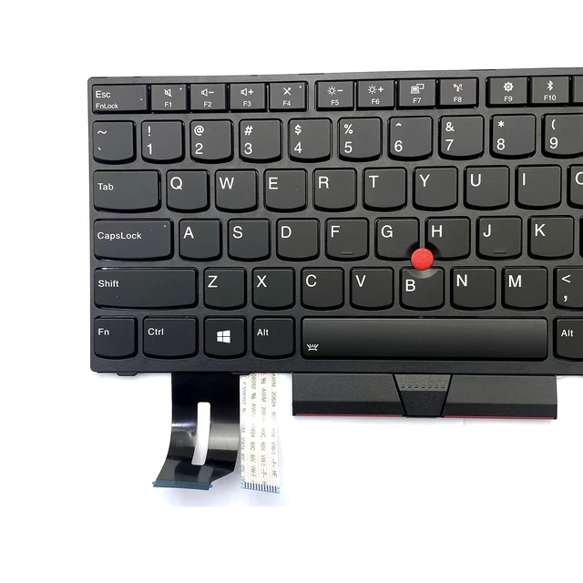 Alt view image 3 of 5 - US Keyboard Replacement for Lenovo Thinkpad T480S T490 T495 E480 E485 E490