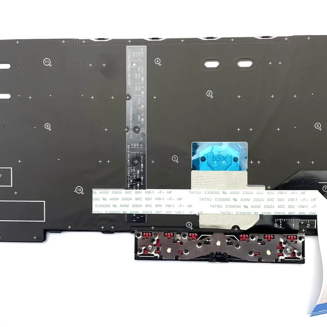 Alt view image 5 of 5 - US Keyboard Replacement for Lenovo Thinkpad T480S T490 T495 E480 E485 E490