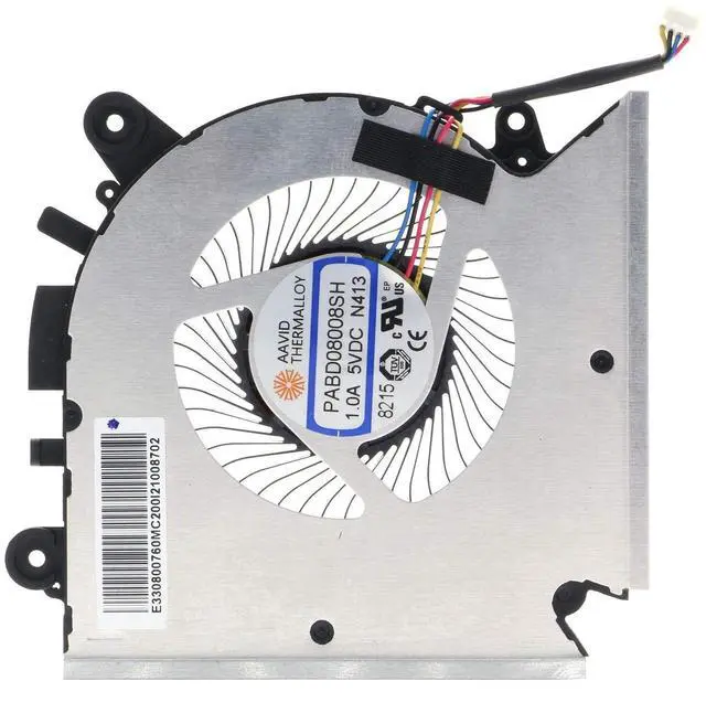 Main image of Cooling Fan for MSI GF63 MS-16R1 MS-16R2 PABD08008SH N413 E322500300A
