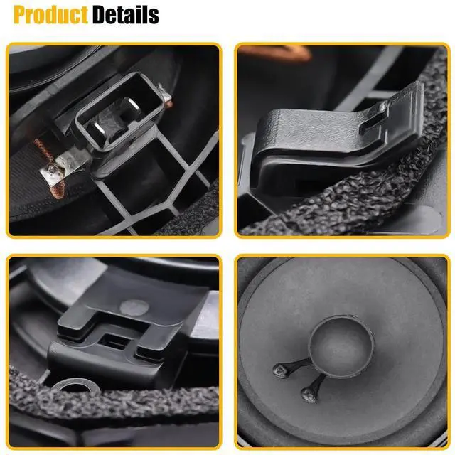 Alt view image 4 of 5 - Carnovate Front Door Speaker Assembly Fit for Honda Civic Accord CRV Odyssey Pilot 2008-2025 Replace # 39120-TA0-A01 39120-SNA-A01 39120TA0A01 39120SNAA01 Car Panel Sound Audio Speaker Accessories
