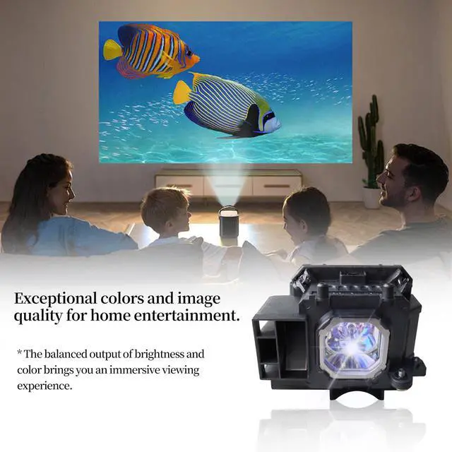Alt view image 5 of 5 - SORNEICDR NP16LP Replacement Projector Lamp Bulb Compatible with NEC M300W M311W M300XS M260WS M361X M300XSG M350X, with Housing