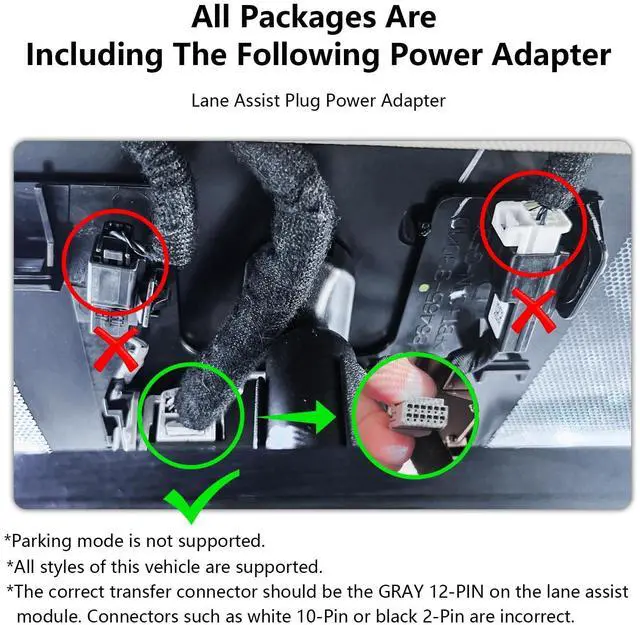 Alt view image 3 of 5 - 4K Front & 2K Rear 2 Channel HDR Dash Cam, Dual STARVIS 2 IMX678 IMX675, Custom Fit for Toyota Highlander & Hybrid Gen4 UX70 2020-2026 (Model A), XLE XSE Limited etc, 5GHz WiFi, GPS, 128GB Card