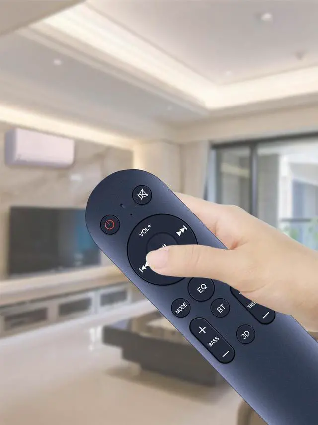 Alt view image 2 of 5 - SJUIF Replacement Remote Control for RAINEVERRY 5.1 SOUNDBAR with Dolby Audio
