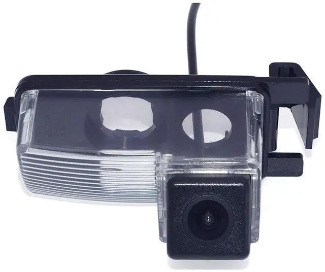 Alt view image 2 of 5 - Car HD Vehicle Backup Camera Night Vision IP68 Waterproof Rear View License Plate Light Parking Camera for Ni-ssan Tiida Hatchback/Livina/Skyline R35 GTR/250GT/Fairlady 350Z/370Z/CUBE/Geniss