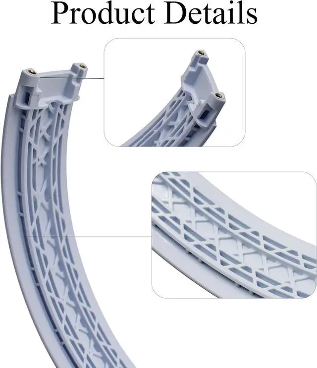 Alt view image 5 of 5 - Studio 3 Replacement Headband & Hinge Replacement for Beats Studio3 Headphone,Durable Parts Accessories Repair Kit Set(White