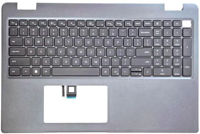 Main image of WWGTMC Replacement Upper Case Palmrest for Dell Latitude 15 3540 E3540 Series Laptop Backlit Keyboard Assembly 0DVR0W DVR0W Gray
