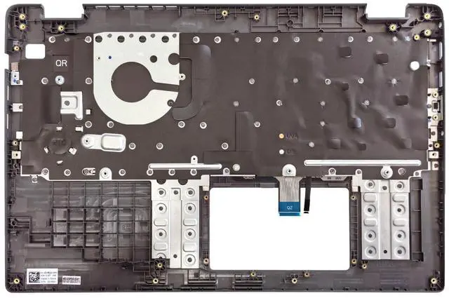 Alt view image 2 of 5 - WWGTMC Replacement Upper Case Palmrest for Dell Latitude 15 3540 E3540 Series Laptop Backlit Keyboard Assembly 0DVR0W DVR0W Gray