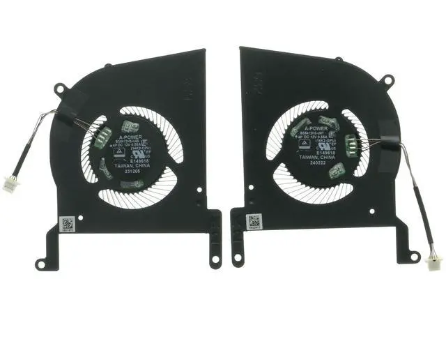 Main image of Compatible CPU & GPU Cooling Fan for MSI 14K2 Stealth 14 AI Studio A1V A13UDX A13VE A13VF A13VG MS-14K2 ^^ Replaces BS5412HS-U6H U6L U6S U6T ^^ DC12V 0.55A 4-Pin ^^ 14K2-CPU 14K2-GPU