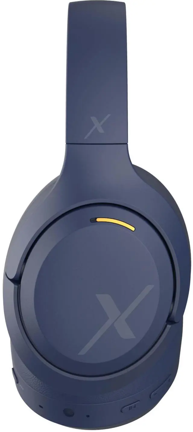 Alt view image 3 of 5 - Riwbox Hybrid Active Noise Cancelling Headphones, Wireless Over Ear Bluetooth Headset, 60H Playtime, High-Fidelity, Foldable, Comfort&Immersion for Work/Commuting (Blue)