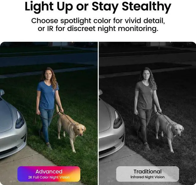 Alt view image 5 of 5 - aosu Wireless Outdoor Security Camera Kit with aosuBase Local Storage, 2K with 6X Zoom, 4-View Live, Cross-Camera Person Timeline, PIR + AI Human Detection, Color Night Vision, 4-Cam-Kit