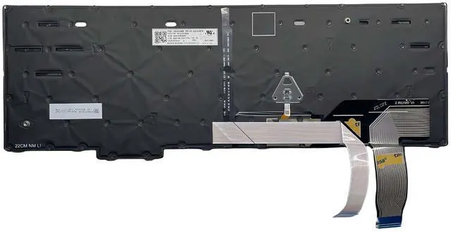 Alt view image 3 of 3 - YIJIATech Laptop Keyboard with Screwdriver US Layout for Lenovo ThinkPad T16 Gen 1, P16S Gen 1, L15 Gen 3 Black Frame with Backlight and Remote Sensor SN21K04856 5N21K05078 SG-B1530-XUA