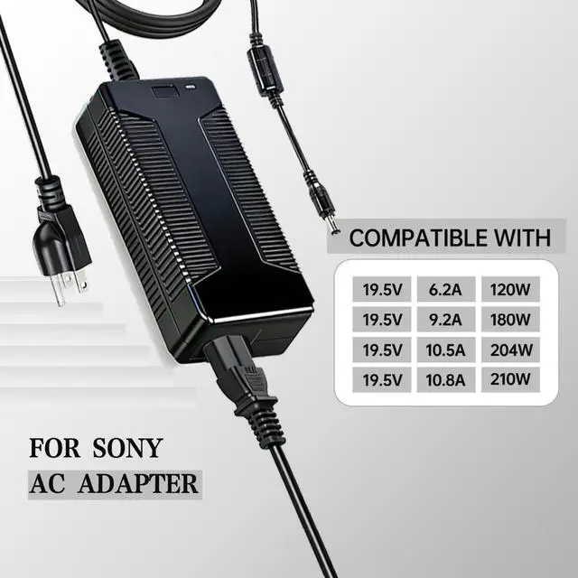 Alt view image 5 of 5 - for Sony Tv Power Supply 19.5V Compatible with Sony Bravia TV Models X900E, XBR-55X900E, XBR-49X900E, KDL-55W800B