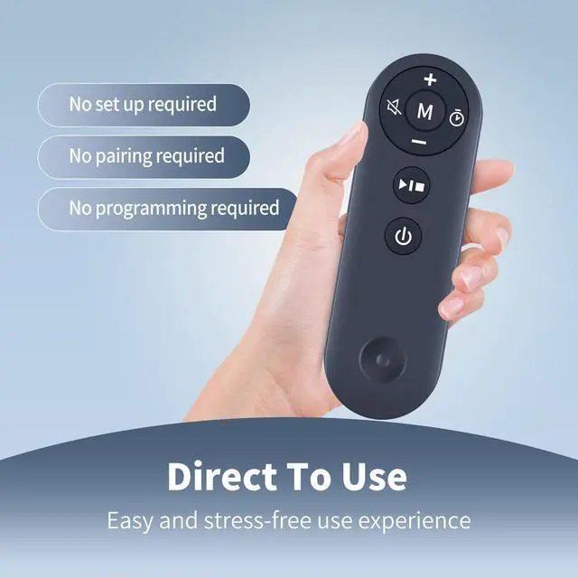 Alt view image 5 of 5 - HZIME New Replacement Remote Control Compatible for TODO Under Desk Treadmill, for DAEYEGIM Under Desk Treadmill TD-2 (JA/WS)