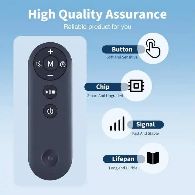 Alt view image 3 of 5 - HZIME New Replacement Remote Control Compatible for TODO Under Desk Treadmill, for DAEYEGIM Under Desk Treadmill TD-2 (JA/WS)